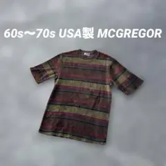 マルチボーダー ボロ 60s 〜 MCGREGOR パイル Tシャツのサムネイル