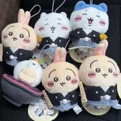 ちいかわ　お正月マスコット 6個セット オデ ハチワレ うさぎ