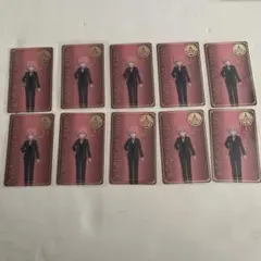 刀剣乱舞　大本丸博　秋田藤四郎　クリアカード　10枚セット