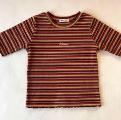 BROWNY マルチカラートップス 半袖　Tシャツ　フリーサイズ