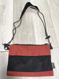 CORDURA 赤と黒のメッシュショルダーバッグのサムネイル