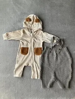 オーバーオール ロンパース