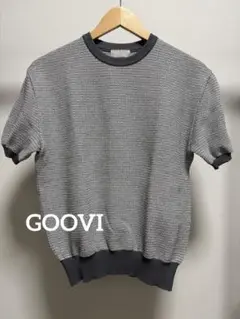 グレー ニット／GOOVI／UNIVERSAL LANGUAGE
