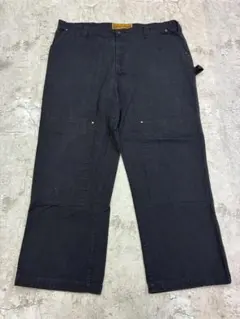や*や様 Adventuridge　ダブルニーワークパンツ　W45　ブラック　古のサムネイル