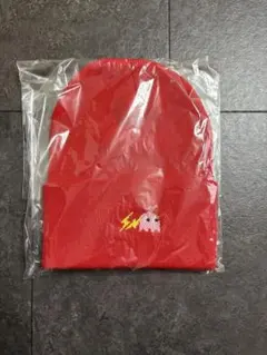 VA TOKYO パックマン フラグメント ニット帽 ビーニー 赤