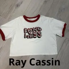 Ray CassinFONDNESSリンガーTシャツ クロップド丈 フリーサイズのサムネイル