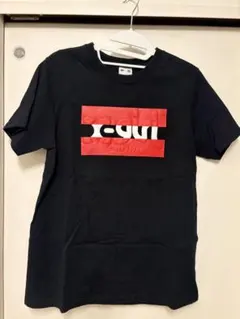 エックスガール X-girl ブラックTシャツ ビッグロゴ デカロゴ ブラック