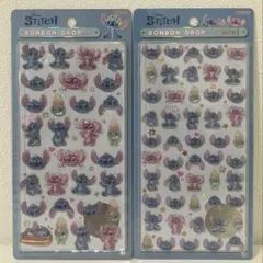 【正規品】ディズニー一弾　スティッチ　大・ミニ　ボンボンドロップシール