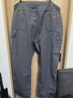 ”w44”Dickies ダック生地 ペインターパンツ ワイド