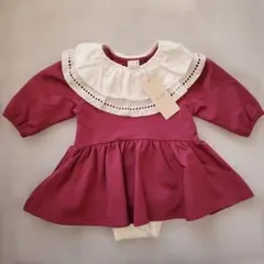 新品★petit main　長袖ワンピース