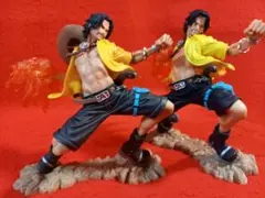 【 ワンピース 】バトルフィギュア C賞 & ラストワン賞 / エース 各種キズ