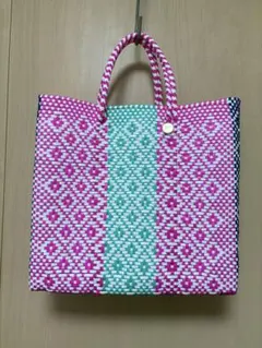 MEKEARISA メケアリサ Pink GummyBag Sサイズ かごバッグ - メルカリ