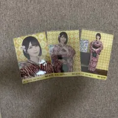 乃木坂46生写真 浴衣 3種コンプ 筒井あやめ - メルカリ