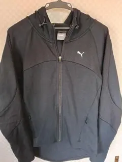PUMA フード付きパーカー 黒 M スウェットジャージ