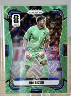 5シリ鈴木彩艶#262 GreenWave /5 PaniniPrizmザイオン