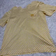 極美品✨ GIVENCHY ジバンシー 半袖 Tシャツ 刺繍ロゴ イエロー 黄色のサムネイル