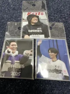 MARINES FAN FEST 2025 廣畑和田石川　ステッカー