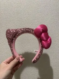 キティちゃん　スパンコールカチューシャ