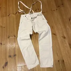 Johnbull ワークサスペンダーデニム M