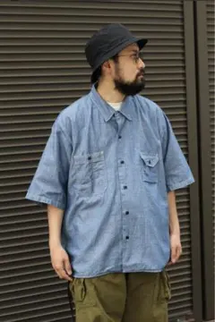 CAL O LINE CHAMBRAY S/S SHIRT シャンブレー シャツのサムネイル