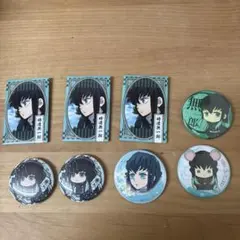 鬼滅の刃 時透無一郎 キャラクター缶バッジ8個セット(バラ売り可)