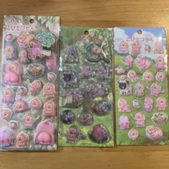 （24時間以内発送）こびとづかん　もっちもちシール　カプセルシール　シール