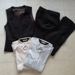 ベストセット　7号　パンツスーツ　制服