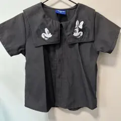 ミッキー&ミニー　セーラー　90 ディズニー　Tシャツ　半袖　バースデイ