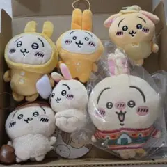 ちいかわ うさぎ マスコット ぬいぐるみ 6個 まとめ売り