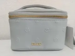 【未使用】MARY QUANT シンプルエンボス デイジー バニティ 化粧ポーチ