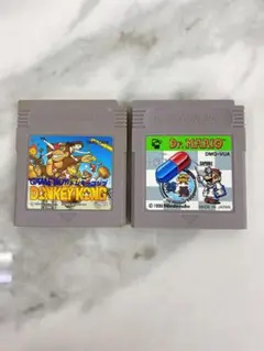 。ゲームボーイ　ソフト　2本　まとめ売り　ドクターマリオ　ドンキーコング