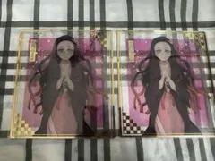 鬼滅の刃 竈門禰豆子 アクリル色紙 2枚セット