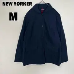 ♥NEW YORKER♥ ニューヨーカー (M) ラウンドカラー ジャケット