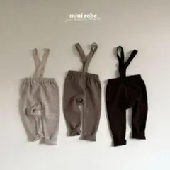 韓国子供服minirobe momo knit leggings レギンス