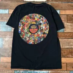 ビンテージ　古着　Vinyl レコードプリント　メンズ　半袖tシャツ　黒　Mのサムネイル
