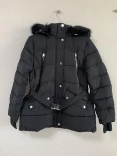 MICHEALKORS マイケルコース ダウンジャケット ブラック　ファー付き