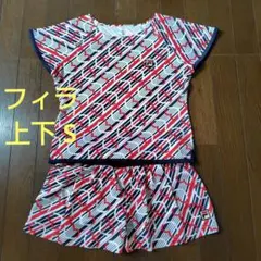 FILA テニスウェア セットアップ ハート柄 Sサイズのサムネイル