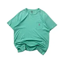 【着画あり】90s Polo by Ralph Lauren 半袖Tシャツ M