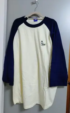 sumika ベースボールいろは刺繍ラグランT Lサイズ
