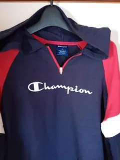 Champion フード付きパーカー L