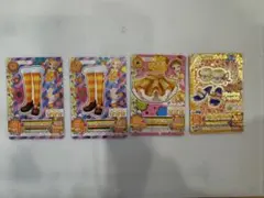 アイカツカード　ポップタイプ　4枚組