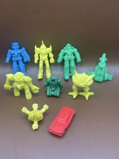 ◎ ガン消し 9体 ガンダム 消しゴム 묶음 판매 쇼와 레트로 アニメーション