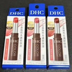DHC リップクリームセット売　シアーレッド　シアーローズピンク　シアーボルドーのサムネイル