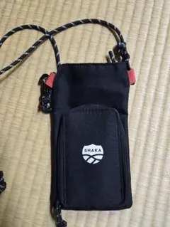 SHAKA ショルダーバッグ ネックポーチ ブラックのサムネイル
