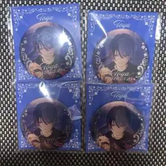 プロセカ はぴこれ 青柳冬弥BD 缶バッジ4点 CR詠ZY - メルカリ