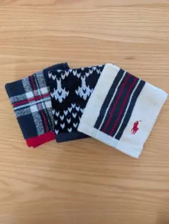 ポロ・ラルフ・ローレン ハンカチ 3枚セット
