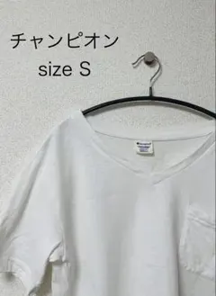 チャンピオン Vネック Tシャツ size S