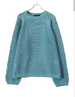 NKNIT high gauge wool KNIT shirt サイズ② - メルカリ