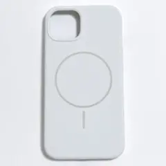 iPhone13 MagSafe対応シリコンケース ホワイト