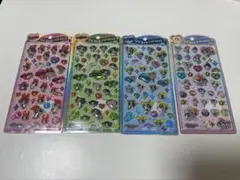 正規品うるちゅる　うるちゅるポップシール パワーパフガールズ　パワパフ4種セット